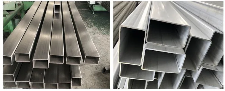 Rectangular Stainless Steel Tube AISI Ss Hollow Stainless Steel Square Pipe/Tube