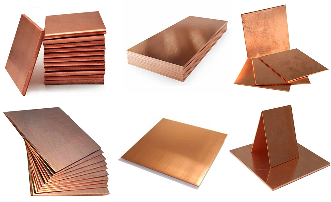 Factory Price 99.99% Electrolytic Copper Cathodes C10100 Pure Copper Plates Small Copper Plate 1mm Copper Sheet with High Quantity