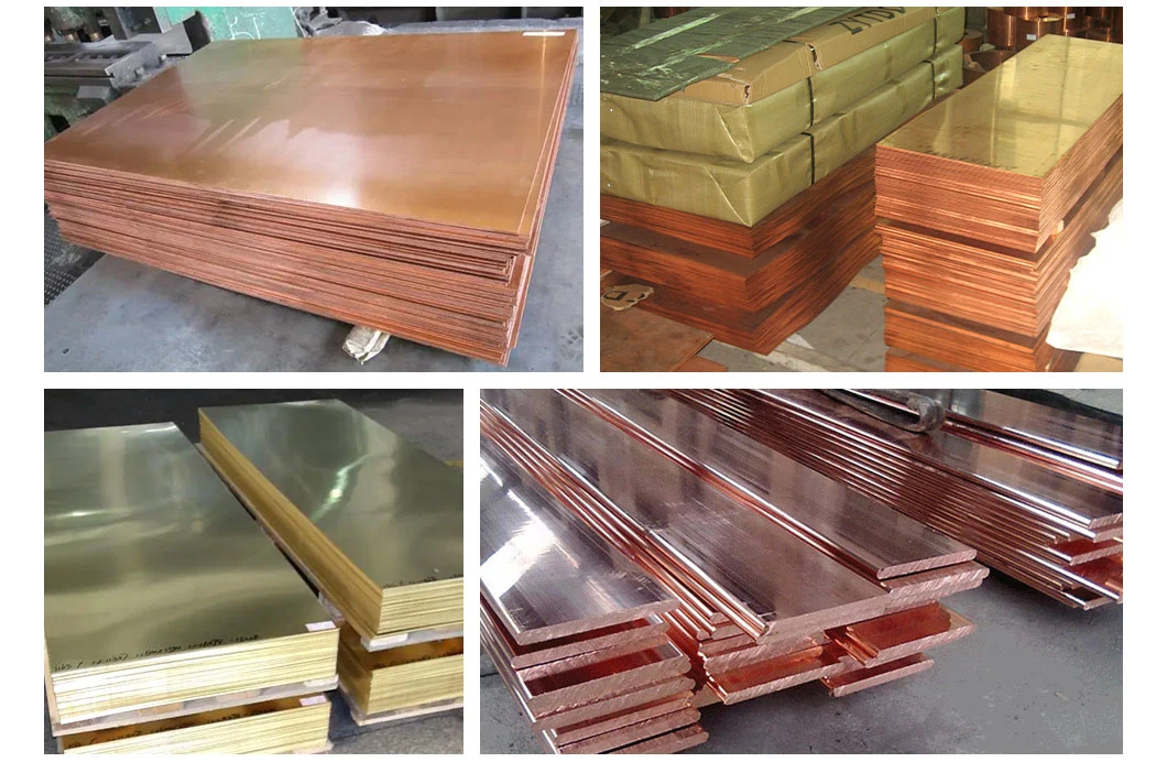 Hot Selling T1 T2 T3 Charger Copper Plate Red Copper Sheets Customized for Construction Cathode 99.9% Copper Plate