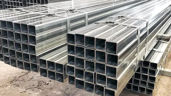 Hot Rolled A283 Gr. B Galvanized Square Pipe/Tube 5.8m