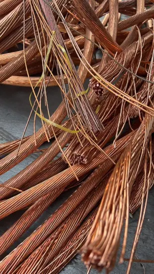 Copper Material From China Manufacturer 99.9% Copper Wire Scrap Copper Wire