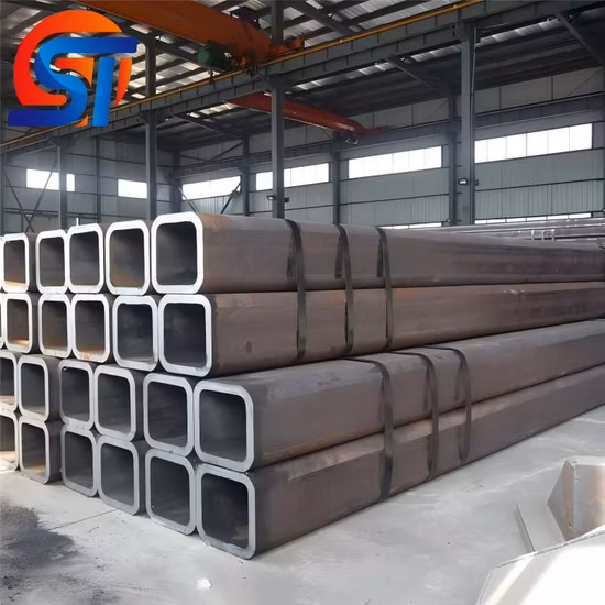 20*20/30*30/40*40/50*50 /60*60 Black Square Square Tube with Lowest Price