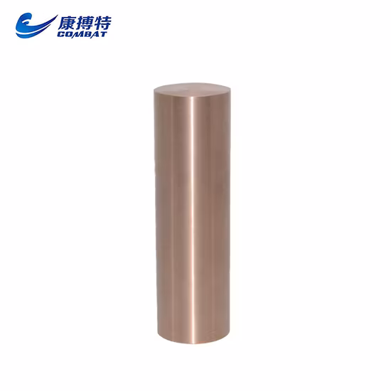 Dia60*200 mm Tungsten Copper Alloy Rod