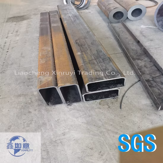 Square Rectangular Welded Carbon Steel Pipe Tube ERW SSAW LSAW ASTM A53/API 5L Gr. B Sch40 Sch80