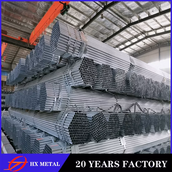 Pipe Factory High Quality Q235,BS1387,ASTM A53,A500,S235jr,Ss400 Pregalvanized Steel Pipe/Pregalvanized Welded Round Pipe/Round Pipe/Gi Pipe with Better Price